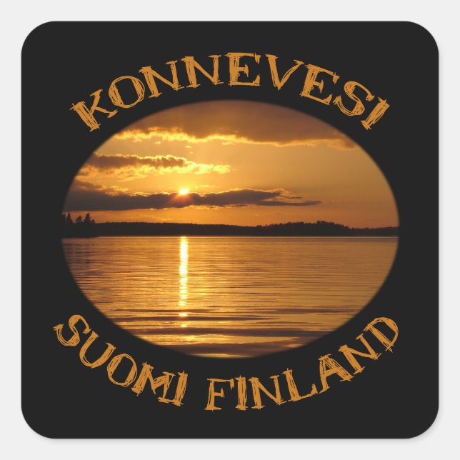 Konnevesi stickers (Front)