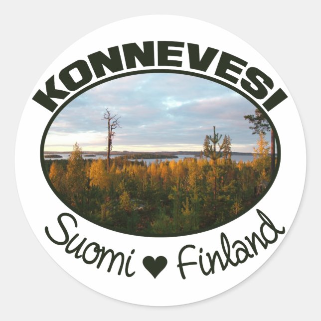 Konnevesi stickers (Front)