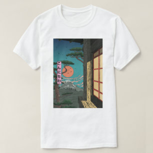 Konnichiwa Japanese Sunset T-Shirt