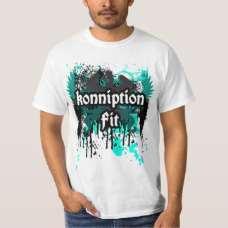 Konniption Fit "Regal Majestic" White Tee