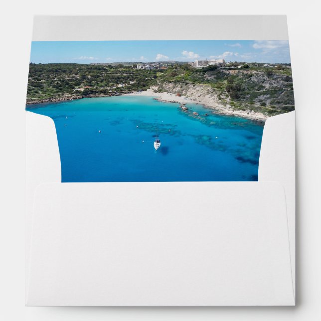 Konnos Bay Invitation Envelope Return Address (Back (Bottom))