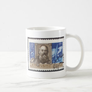 Konstantin Tsiolkovsky Russian Soviet Scientist Coffee Mug