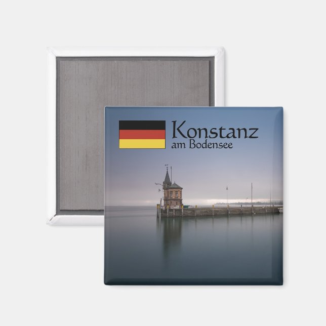 Konstanz Souvenir Magnet (Front/Back)