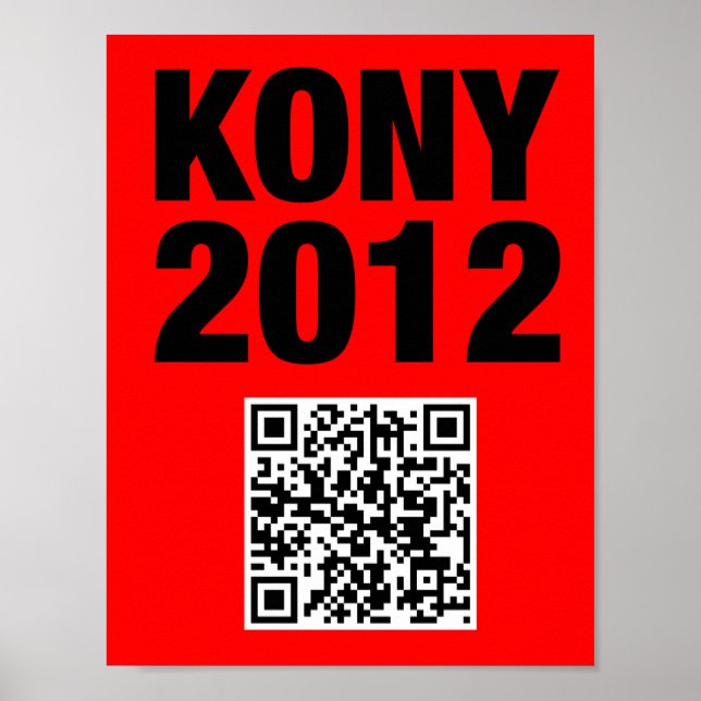 Kony 2012 8x11 Poster (Front)