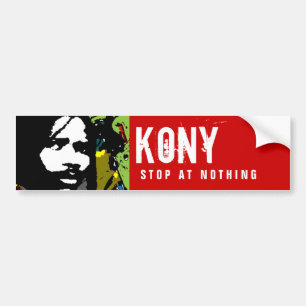 Kony 2012 bumper sticker