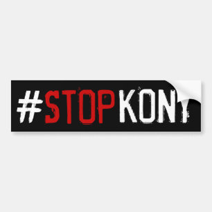 Kony 2012 bumper sticker