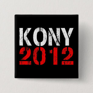 KONY 2012 Button Pin