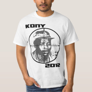 Kony 2012 Joseph Kony Target Crosshairs T-Shirt
