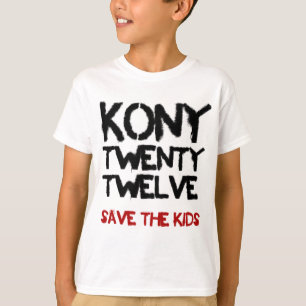 Kony 2012 - "Save the Kids"   Shirt