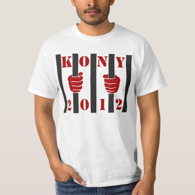 Kony 2012 Stop Joseph Kony Prison T-Shirt (Front)