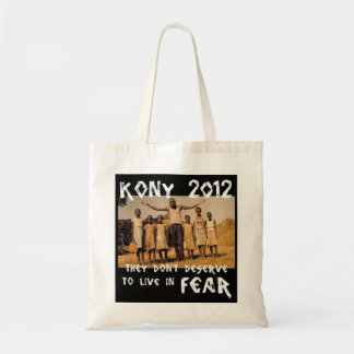 KONY 2012 - Stop the Fear Tote Bag
