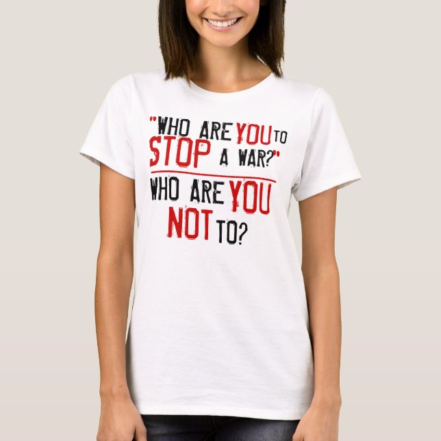 Kony 2012 Stop War T-Shirt (Front)