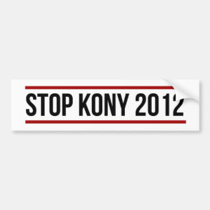 Kony Bumper Sticker