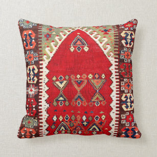 Konya Central Anatolian Niche Kilim Print Cushion