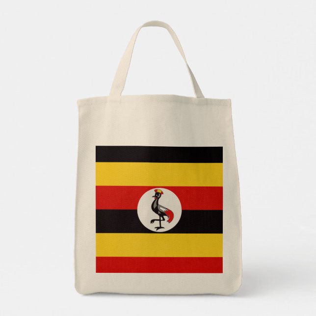 Konymoi "Ugandan flag" Tote Bag (Back)