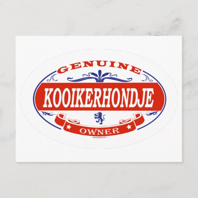 Kooikerhondje  postcard (Front)
