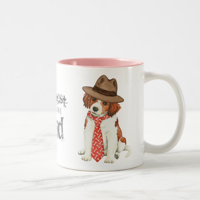 Kooikerhondje Two-Tone Coffee Mug (Right)