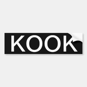 KOOK BUMPER STICKER