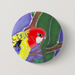 Kookaburra, Cockatoo & Parrot T-Shirts and Gifts! 6 Cm Round Badge