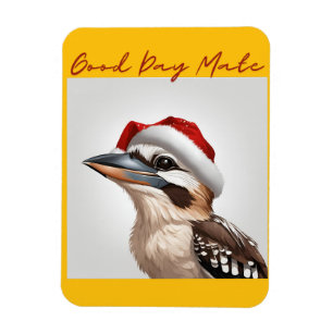 kookaburra good day mate Christmas australia Magnet