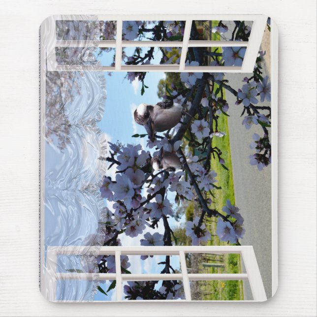 Kookaburra In My Window, Mousepad (Front)