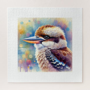 Kookaburra in Serene Light 220824AREF141 - Waterco Jigsaw Puzzle
