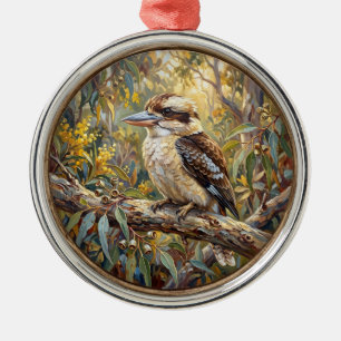 Kookaburra Metal Ornament