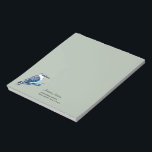 Kookaburra Notepad<br><div class="desc">Laughing kookaburra,  a watercolor painting of this beautiful and funny Australian bird. Beautiful design for your stationery:</div>