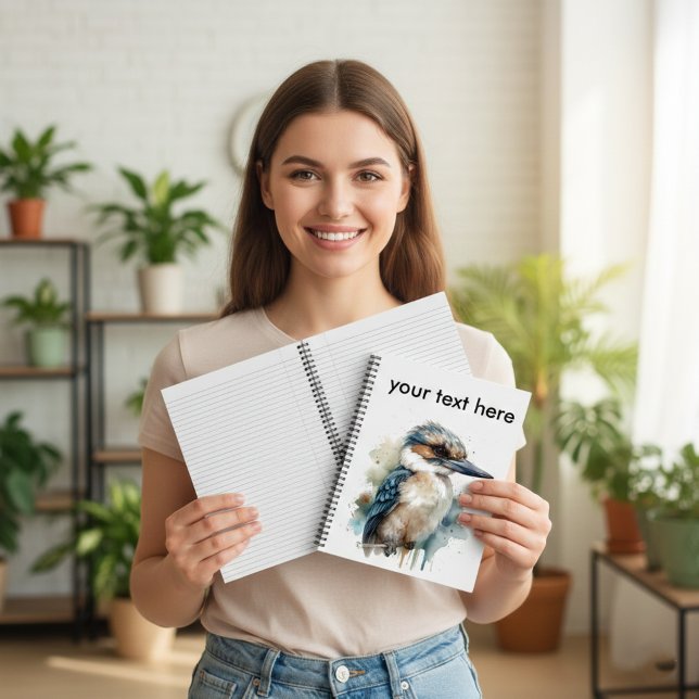 Kookaburra on a Branch, custom Notebook (Creator Uploaded)