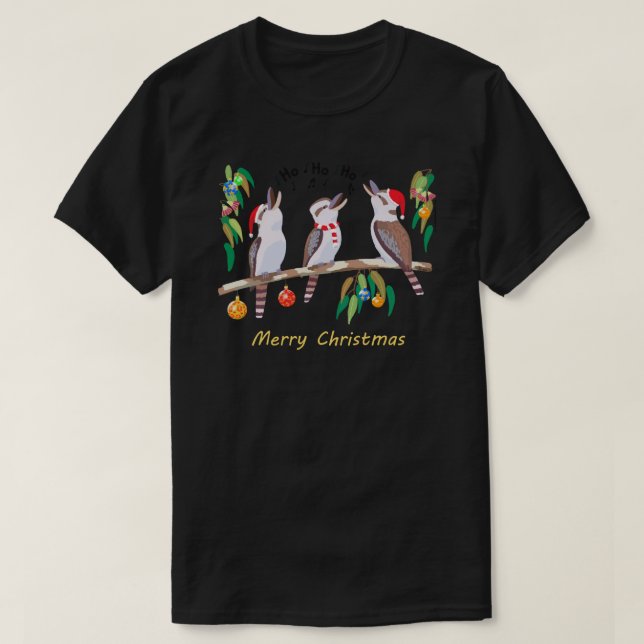 Kookaburras Australian Christmas Carols  Classic T T-Shirt (Design Front)