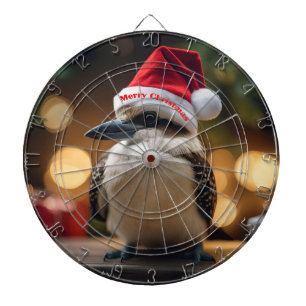 "Kookaburras' Christmas Cheer" Dartboard