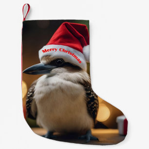 "Kookaburras' Christmas Cheer" Small Christmas Stocking
