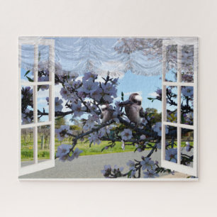 Kookaburras In My Window,   Jigsaw Puzzle