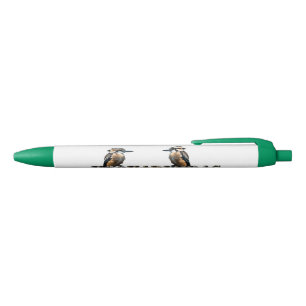 Kookaburras Is The Word Made With Kookaburras, Blue Ink Pen