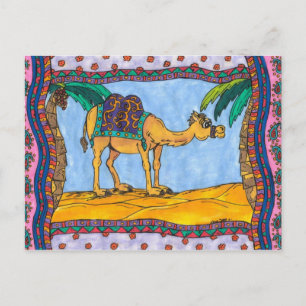 Kooky Camel Postcard