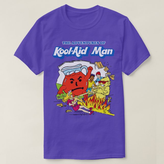 Kool Aid Man Comic T-Shirt (Design Front)