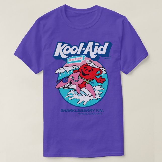Kool Aid Sharkleberry Fin Light T-Shirt (Design Front)