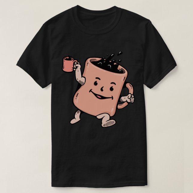 Kool Coffee No Text Edition T-Shirt (Design Front)