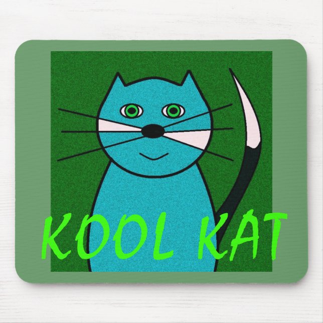 Kool Kat Mouse Pad (Front)