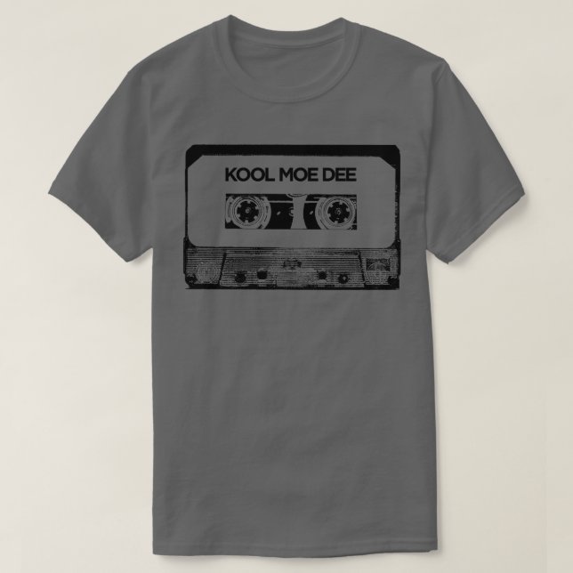 Kool Moe Dee Cassette Tape T-Shirt (Design Front)