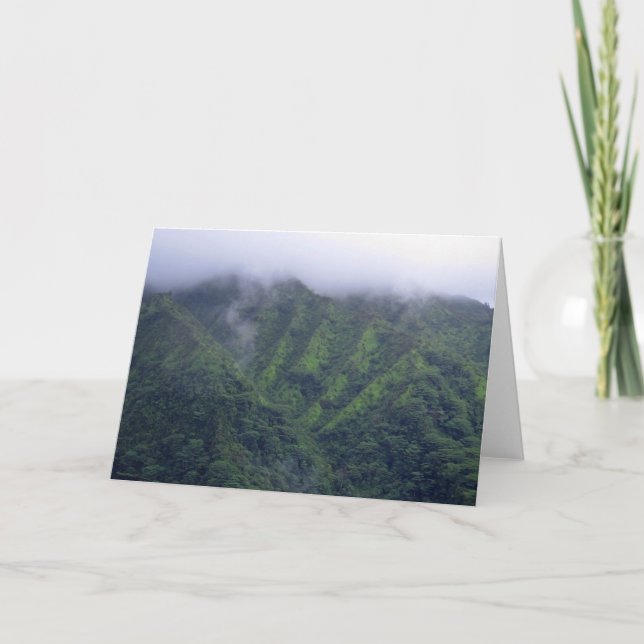 Koolau Mountains Card (Front)