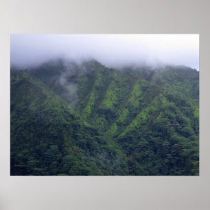 Koolau Mountains Poster