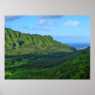 Koolau Mountains Poster