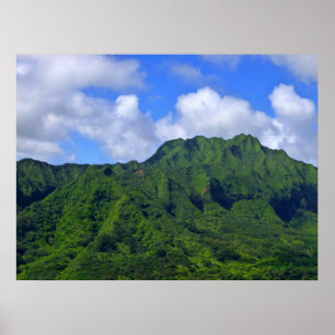 Koolau Mountains Poster