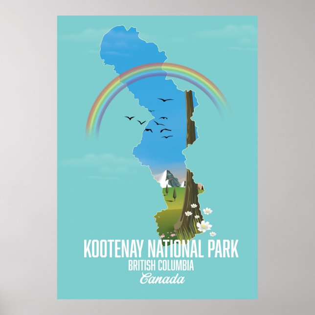 Kootenay, Kootenay National Park Canada Poster (Front)