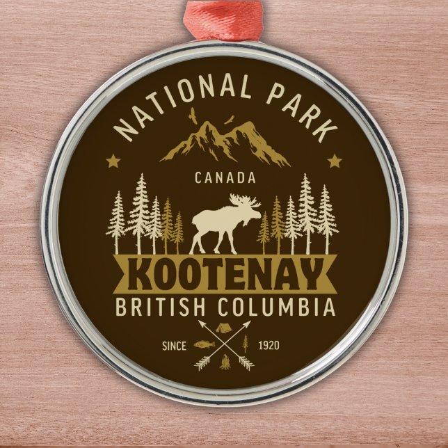 Kootenay National Park Canada  Metal Ornament (Creator Uploaded)