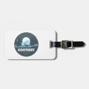 Kootenay National Park Deer Luggage Tag