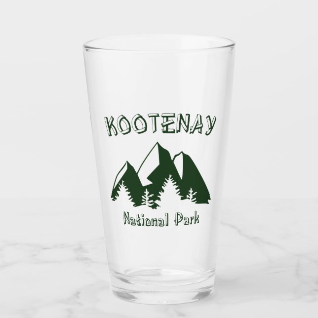 Kootenay National Park Glass (Front)