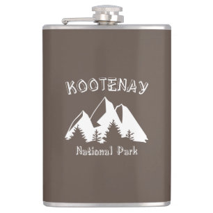 Kootenay National Park Hip Flask