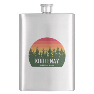 Kootenay National Park Hip Flask